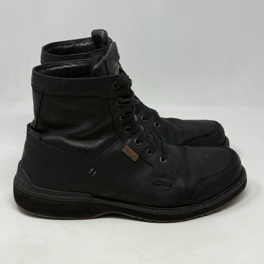 Keen Men's Black Leather Chukka Boots
